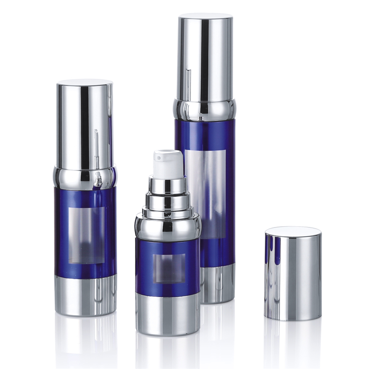 15ml 30ml 50ml Airless Pump Botp Bottle Deluxe como loção para o corpo Bomba Cabeça Essence Foundation BB Cream L18