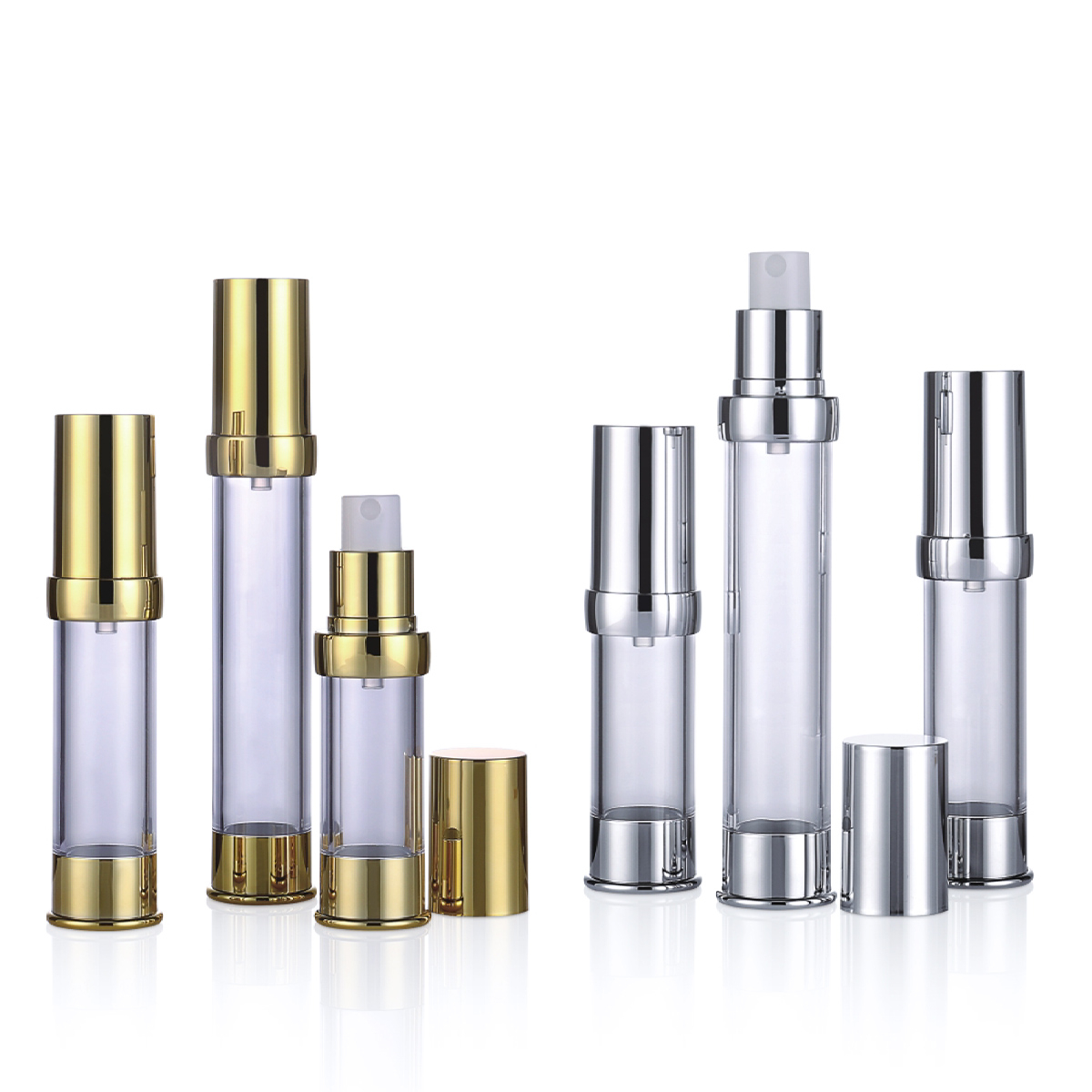 15ml 20ml 30ml 50ml Mini Garração de LONIONAL DE POMBRA DE GOLHA DE OURO DE OURO DE OURO DE GOLHO/AIRRA DE AIR