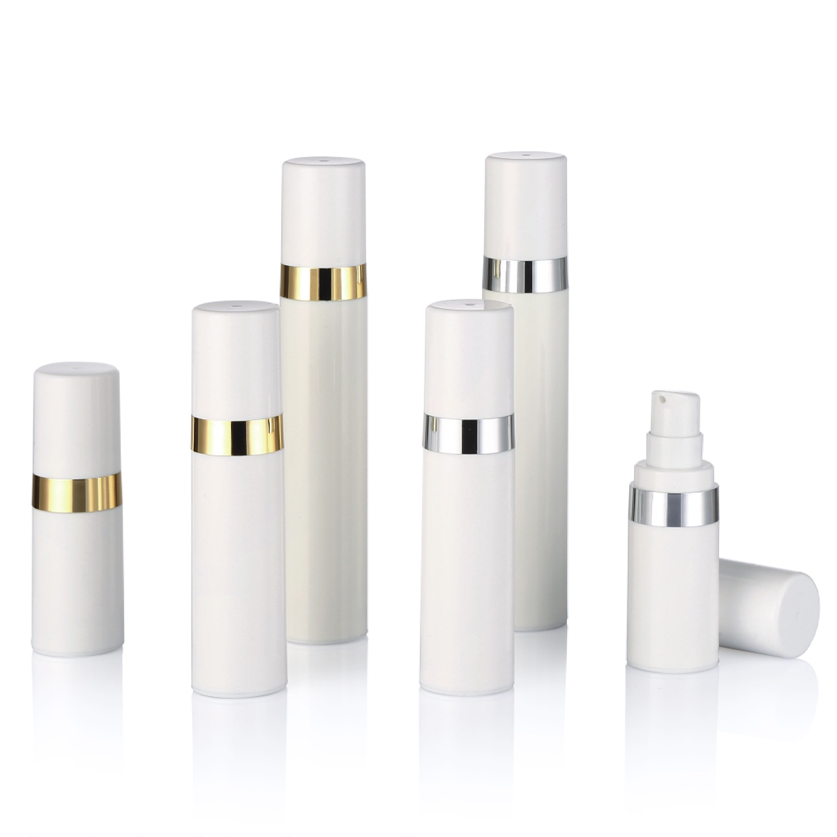 15ml 30ml 50ml de plástico PP Airless Skin Care Loção Bomba Bomba L16