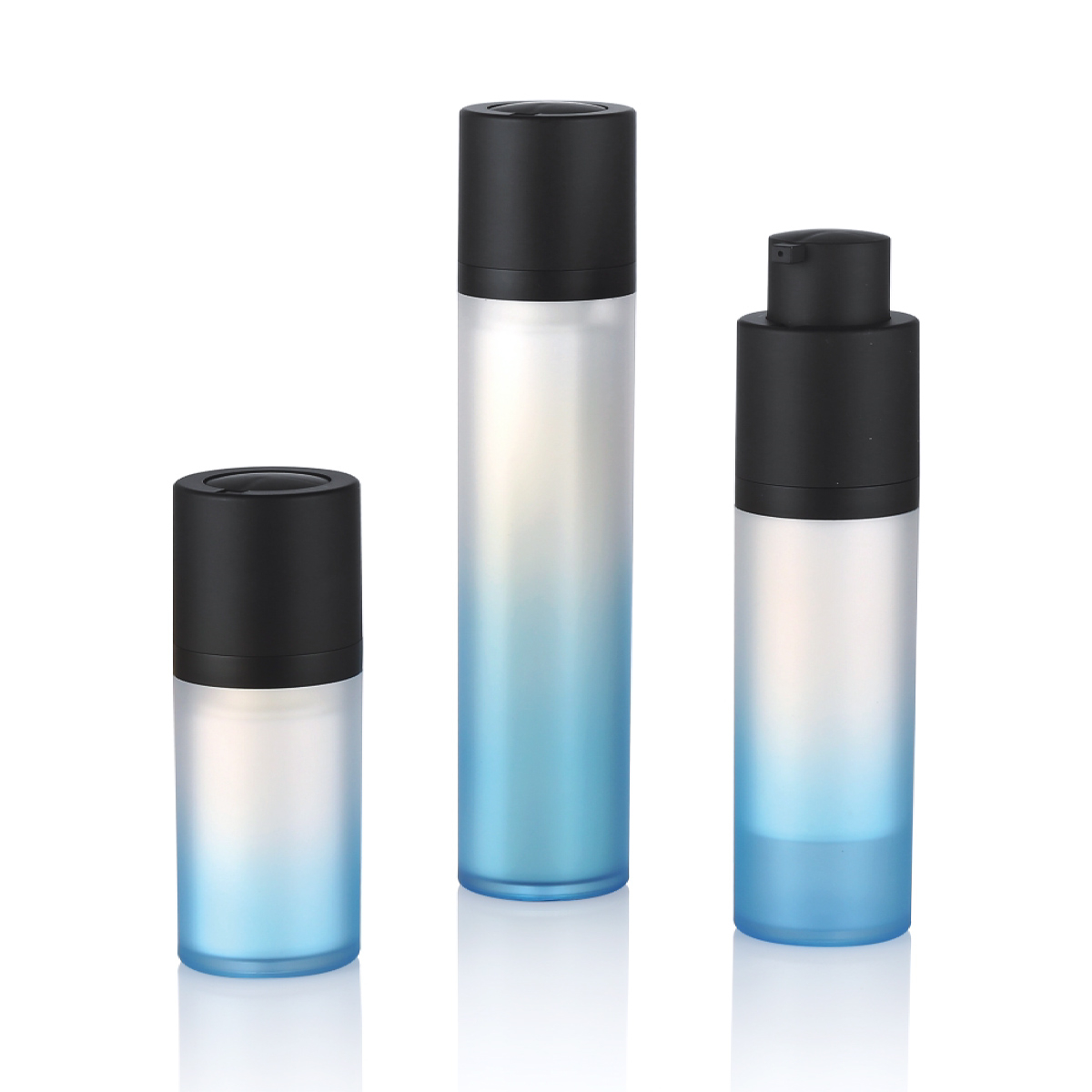 15ml 30ml 50ml para a fundação para os olhos de soro para os olhos Pacotes de cuidados com a pele da pele de pó de vácuo de vácuo sem ar