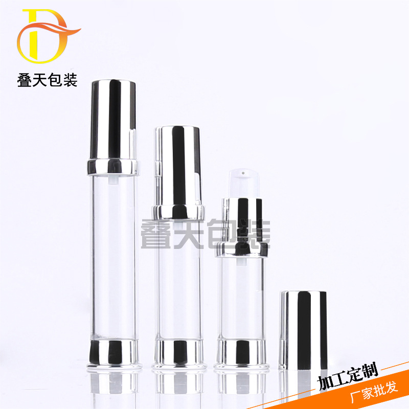 Fabricante Ningbo fabrica produtos de embalagem de cosméticos de loção a vácuo 15 20 30 ml de dispensador de loção