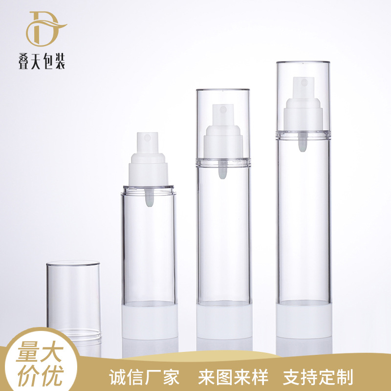 80ml 100ml 120ml Cosméticos Subpackage Subpaturamento Vacuum Bottle MakeUp Water Spray Garraf