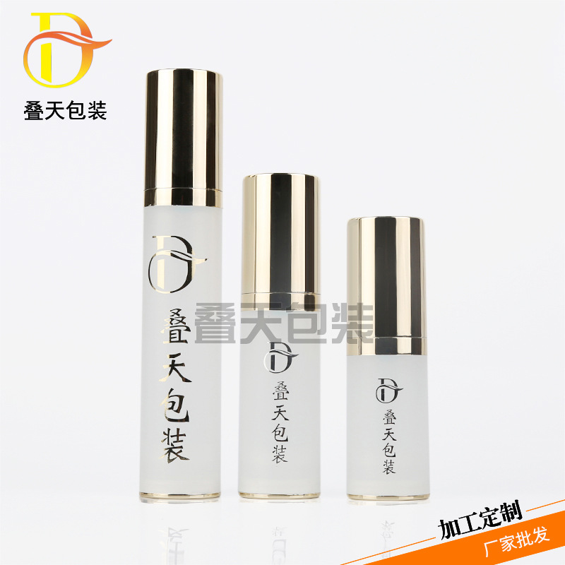 Cosméticos Sub Bottle Portable Loção Pressione Tipo de Vacuum Bottle 15 30 50ml Lotion Bottle