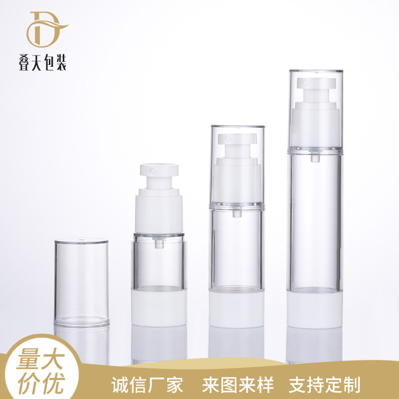 Garrafa de loção de 100 ml 120ml 40 Diâmetro Pressione a vácuo Fundação Líquida Cosmética Vacuum Sub Bottle Loção